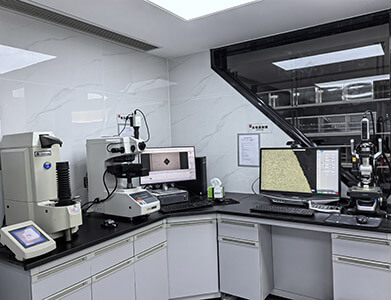 Laboratorio dell'azienda di Shanghai