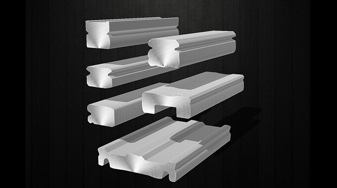 Linea a forma di cursore lineare